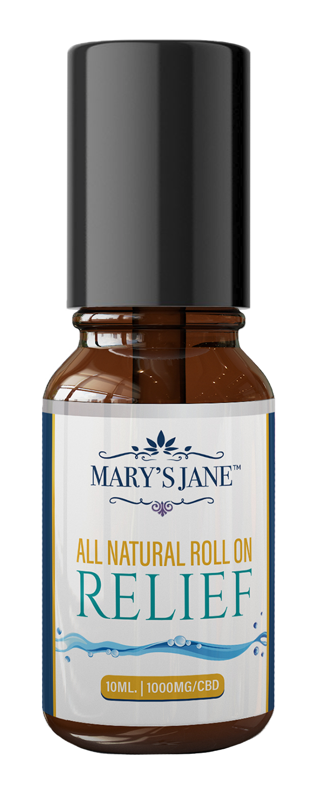 All Natural Roll-On Pain Relief  - 10ml / bevat 1000mg CBD